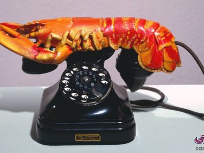 تلفن خرچنگی اثر سالوادور دالی