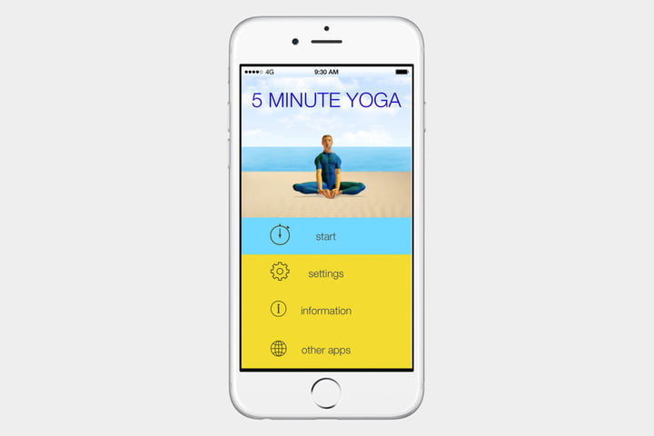 برنامه 5 Minute Yoga