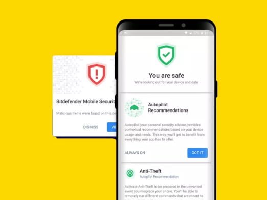 برنامه BitDefender Mobile Security & Antivirus
